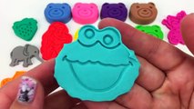 Learn Colors Play Doh Teddy Bear ELMO Disney Pixar Cars Superhero Paw Patrol Surprise Toys Kids