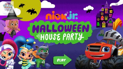 Halloween House party 2017 | Watch & Play Game PAW Patrol on Nick Jr