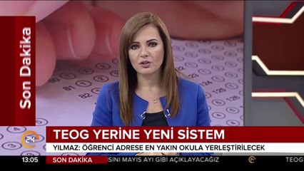 TEOG yerine yeni sistem