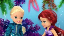 Frozen Anna Cuts Elsa Toddlers Pinocchio Nose! With Little Mermaid Ariel, Barbie Plus More!