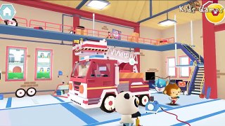 Fire Truck - Cartoon about Toy Cars : Dr. Panda Firefighters