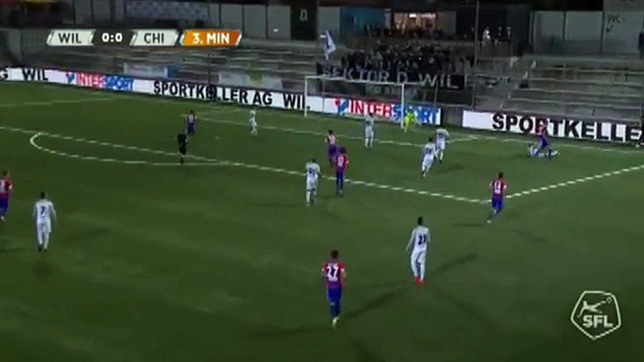 Wil 0:1 Chiasso  (Swiss Challenge League. 4 November 2017)