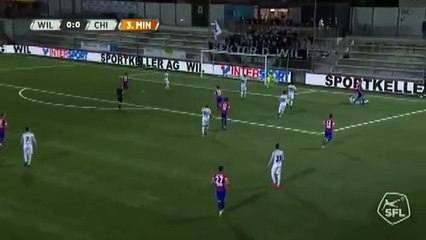 Wil 0:1 Chiasso  (Swiss Challenge League. 4 November 2017)