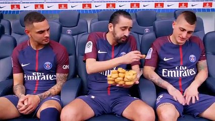 تفرجوا في السلعة يشطح فزاني مع كافاني هههه برجولية شبعة ضحك  Migalo مع الPSG ؟  ⚽ 