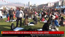 Boyoz Festivali'nde On Binlerce Boyoz İkram Edildi