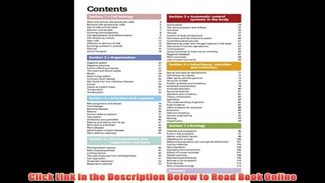 AQA GCSE Biology 9-1 Grade 8/9 Booster Workbook (GCSE Science 9-1) Read Book