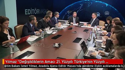 Yılmaz "Değişikliklerin Amacı 21. Yüzyılı Türkiye'nin Yüzyılı Yapmaktır"