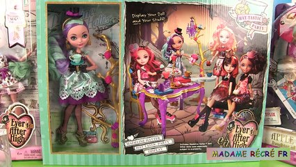 Poupées Ever After High Salon de thé en fête Madeline Hatter Hat-Tastic Tea Party