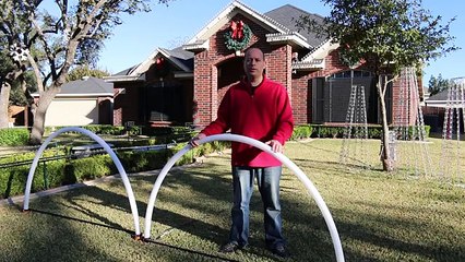 Part 1: How to build a Leaping Arch for an outdoor Christmas light show