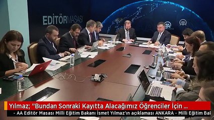 Yılmaz: "Bundan Sonraki Kayıtta Alacağımız Öğrenciler İçin Taban Puan Kalkmıştır"