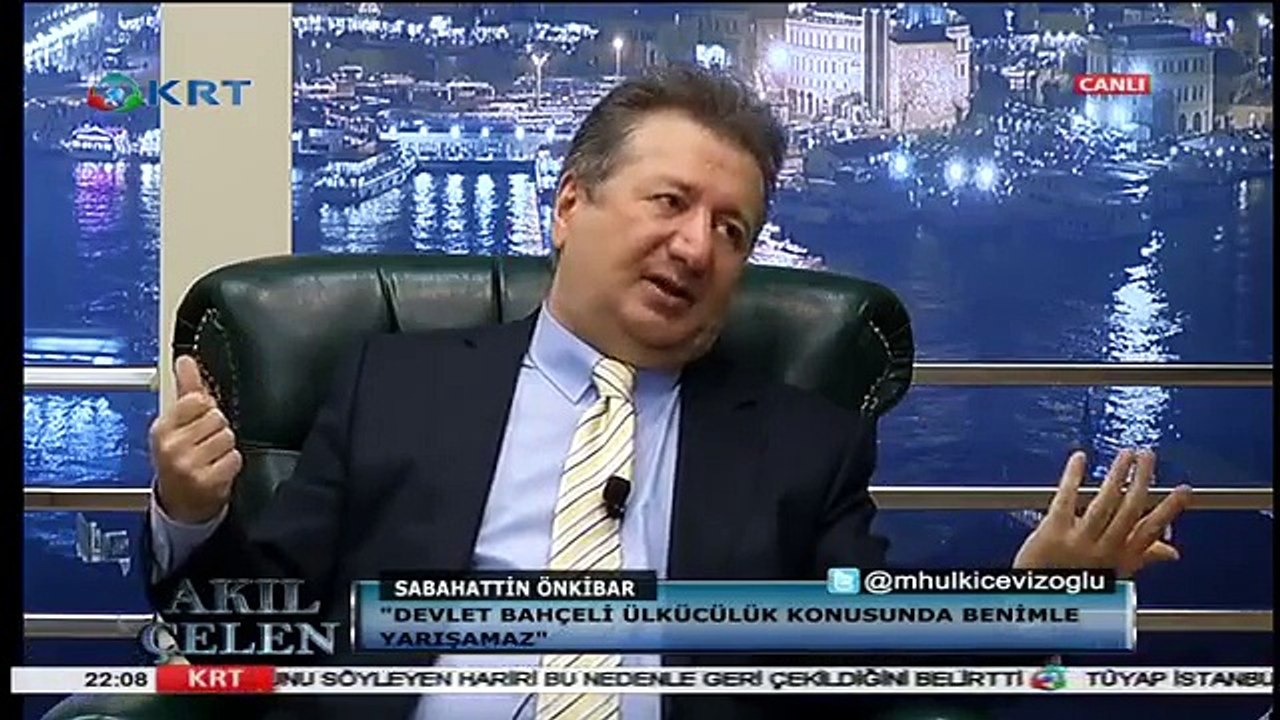 Sabahattin Önkibar: Devlet Bahçeli Benimle Ülkücülük Konusunda Yarışamaz