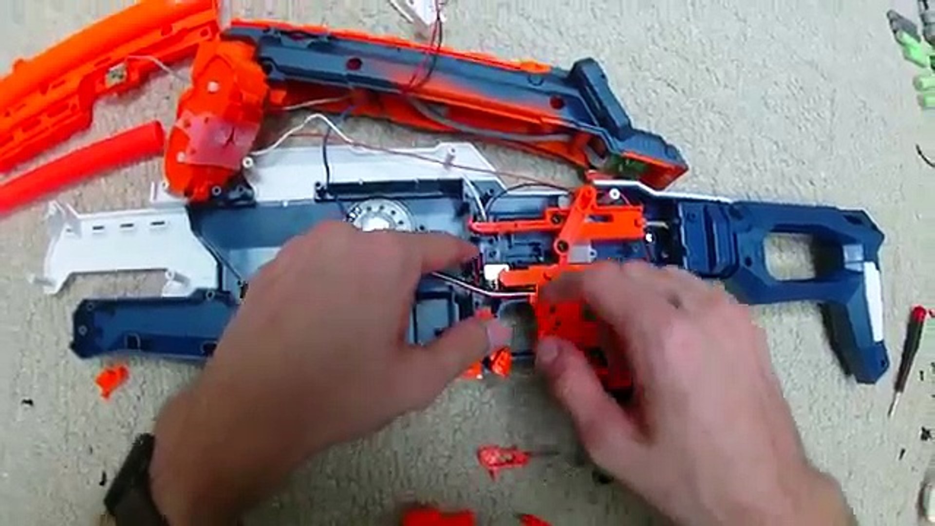 The ULTIMATE Nerf Cam ECS-12 Mod Guide (Overhaul and Paintjob) - video  Dailymotion