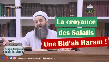 La croyance ('aqîdah) des Salafis, une innovation (bid'ah) interdite