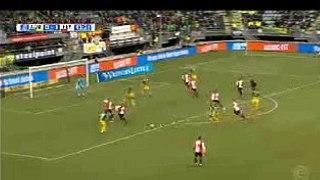 Aaron Meijers Goal - Ado Den Haag vs Feyenoord 1-1  05.11.2017 (HD)