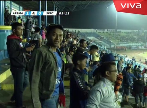 Gol dan Highlight Arema FC vs Semen Padang FC