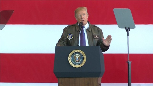 Trump lands in Japan, says U.S. and allies are ready to defend freedom