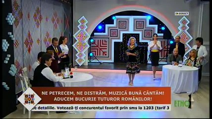 Carmen Ienci - Nunta (Seara buna, dragi romani! - ETNO TV - 01.11.2017)