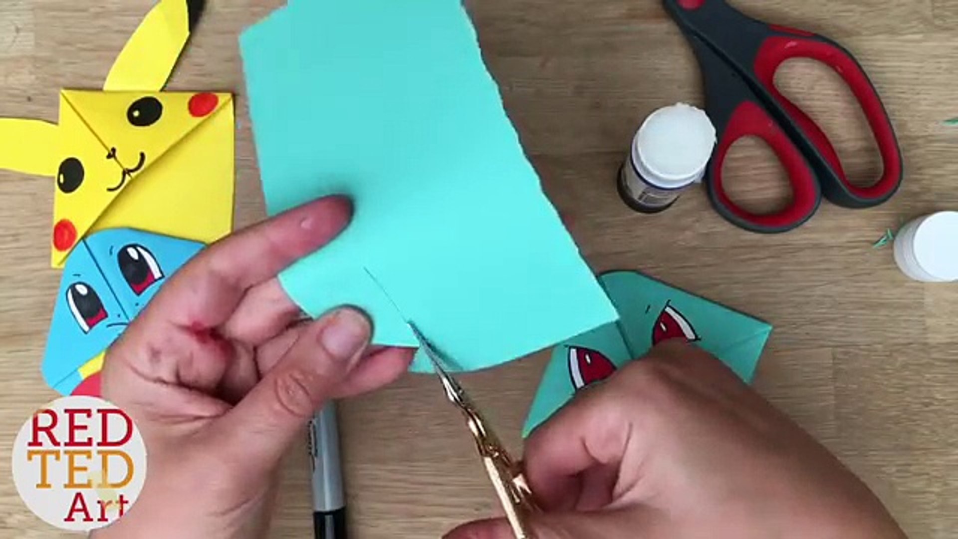 Easy Bulbasaur Diy Pokemon Bookmark Origami Inspired Pokemon Go