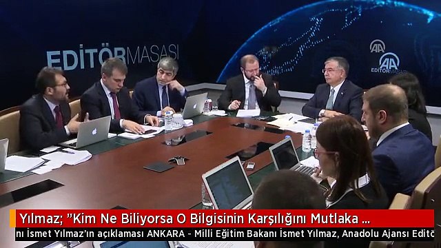 Yılmaz: Kim Ne Biliyorsa O Bilgisinin Karşılığını Mutlaka Üniversite Sınavında Alacaktır