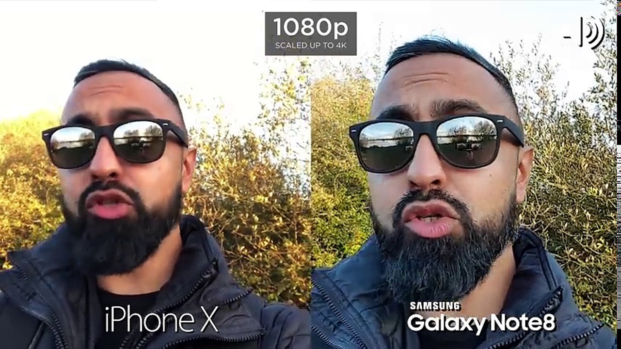 iPhone X vs Galaxy Note 8 Camera Test Comparison