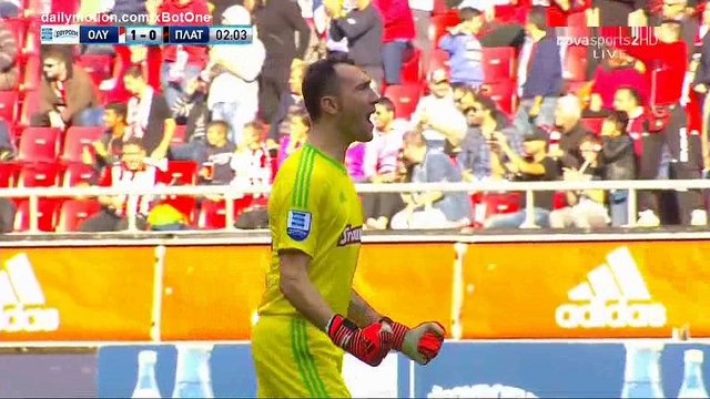 Felipe Pardo Goal HD - Olympiakos Piraeus 1 - 0 Platanias FC - 05.10.2017