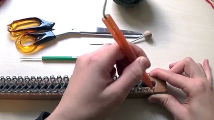 Strickstab Strickrahmen Strickleiste #1 Einfaches Muster Grundmuster Stricken