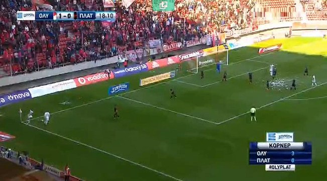Alberto Botia Goal HD - Olympiakos Piraeus	2-0	Platanias FC 05.11.2017
