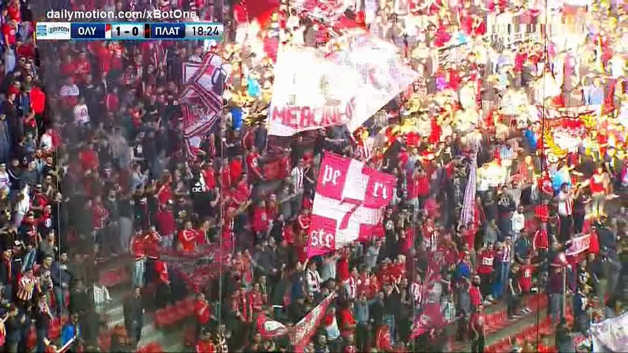 Alberto Botia Goal HD - Olympiakos Piraeus 2 - 0 Platanias FC - 05.10.2017