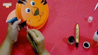 How to create Cute Animals using Paper Plates - Craft Videos for Kids - Jugnu Kids