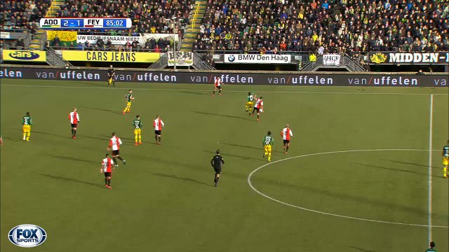Karim El Ahmadi Goal HD - ADO Den Haag 2-2 Feyenoord - 05.11.2017