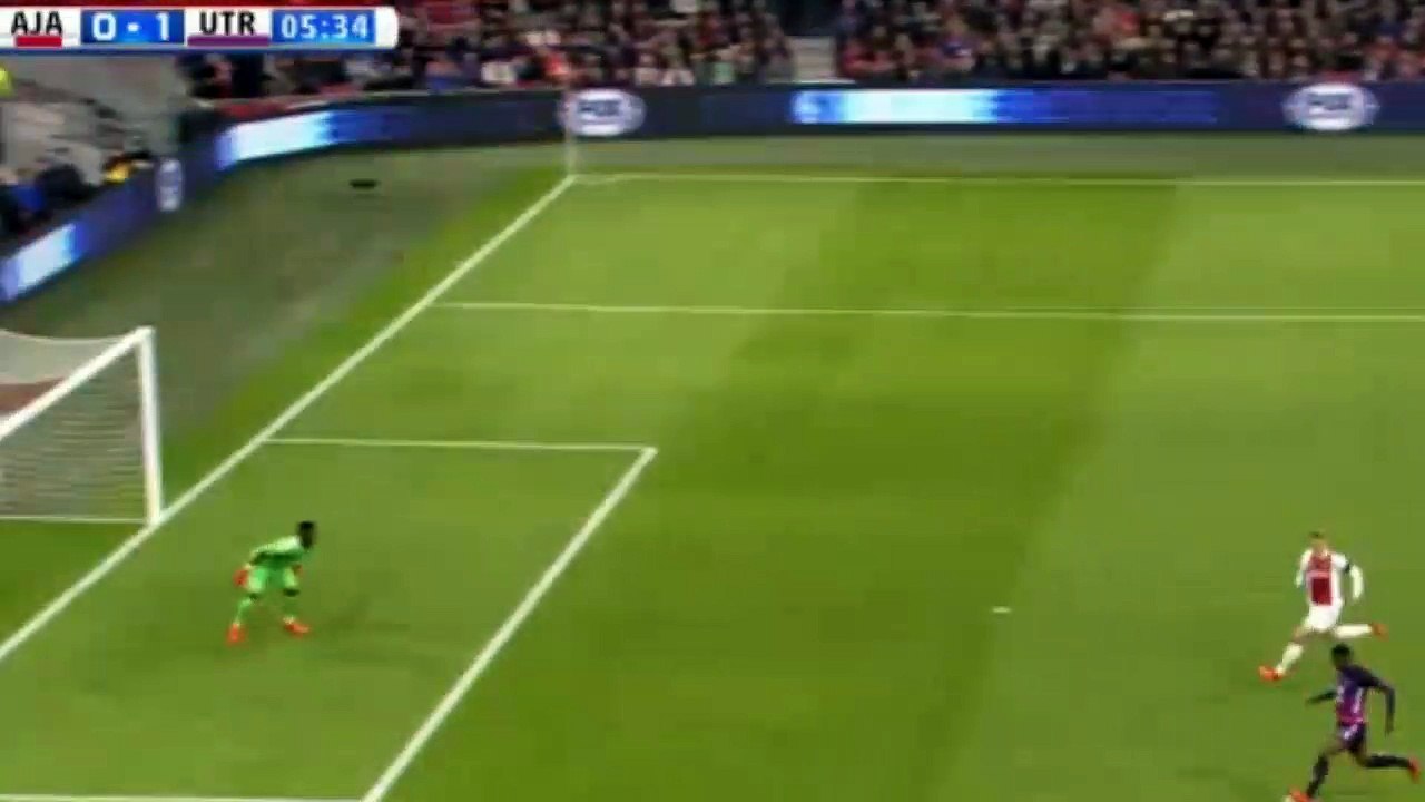 Zakaria Labyad Goal HD - Ajax 0-1 Utrecht - 05.11.2017