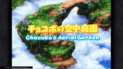 FF9 ここほれチョコボ　チョコボの空中庭園