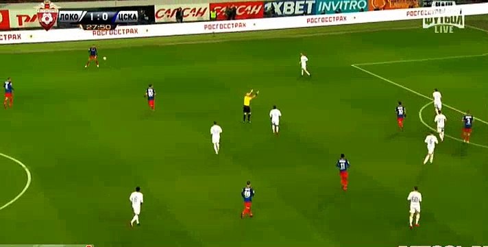 Vitinho Goal HD - Lokomotiv Moscow	1-1	CSKA Moscow 05.11.2017