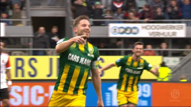 Pays-Bas - La volée fabuleuse de Meijers contre Feyenoord