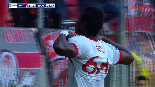 3-0 Pape Abou Cissé Goal [HD]- Olympiakos Piraeus 3-0 Platanias FC 05.11.2017