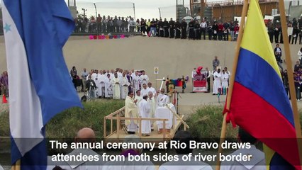 Mass held for migrants who died trying to reach the US