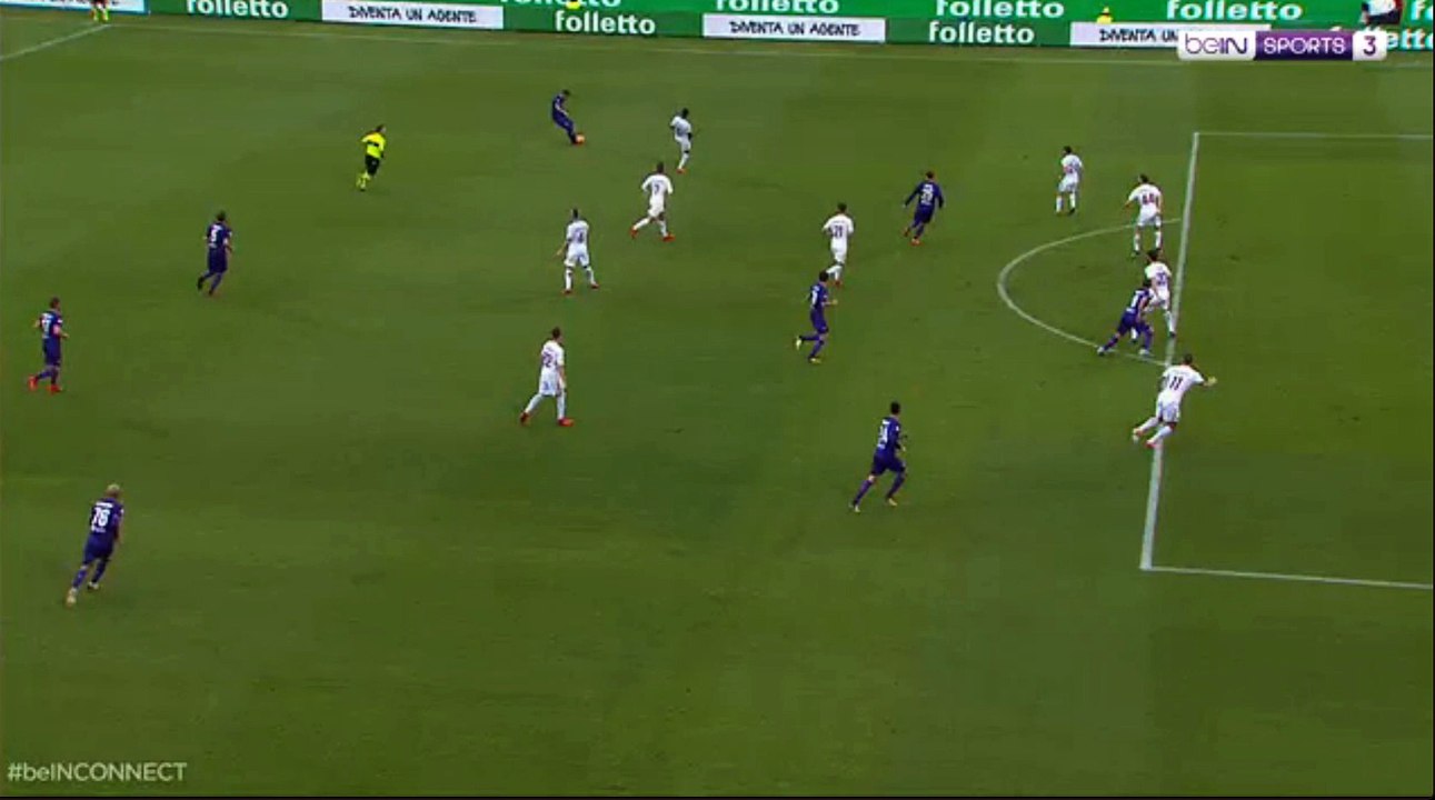 Simeone G.  Goal HD - Fiorentina	2-2	AS Roma 05.11.2017