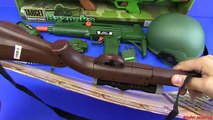 Guns Toys for Kids !!! Bazooka ,Shotgun,Machine gun &Military equipment- VIDEO FOR KIDS