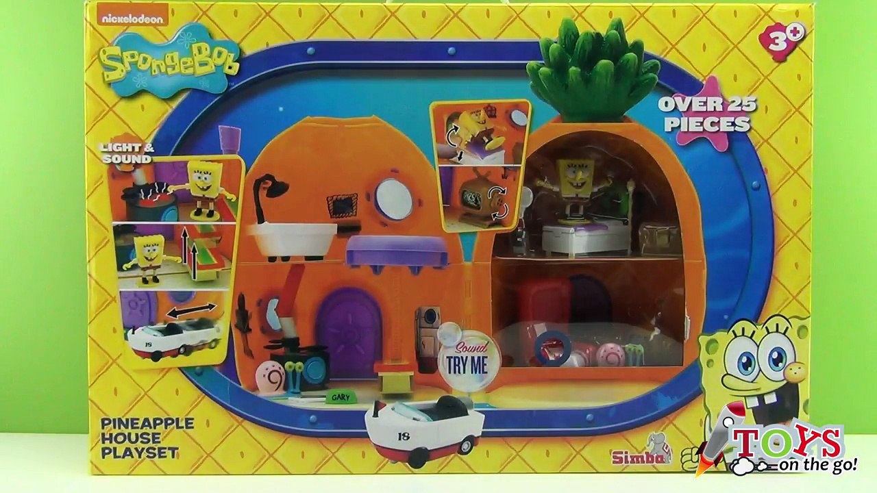 Casa de Bob Esponja Casa Piña SpongeBob Pineapple House Playset ...