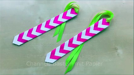 Kağıttan Kitap Ayracı Yapımı