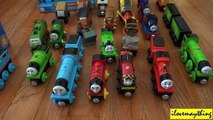 Some of Hulyan and Mayas Thomas & Friends Wooden Railway Collection :-)