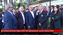 Turkish Airlines Open 2017'nin Şampiyonu Justin Rose Oldu