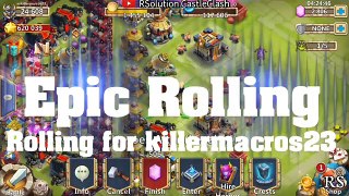 Castle clash : Rolling Beast Tamer , Ghoulem , vlad , Pumpkin Duke