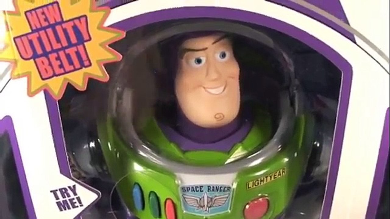 Toy Story Collection Buzz Lightyear with New Utility Belt Movie Toy Review