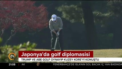 Japonya'da golf diplomasisi