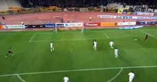 1-0 Το γκολ του Μάρκο Λιβάγια - ΑΕΚ 1-0 ΠΑΟΚ  05.11.2017