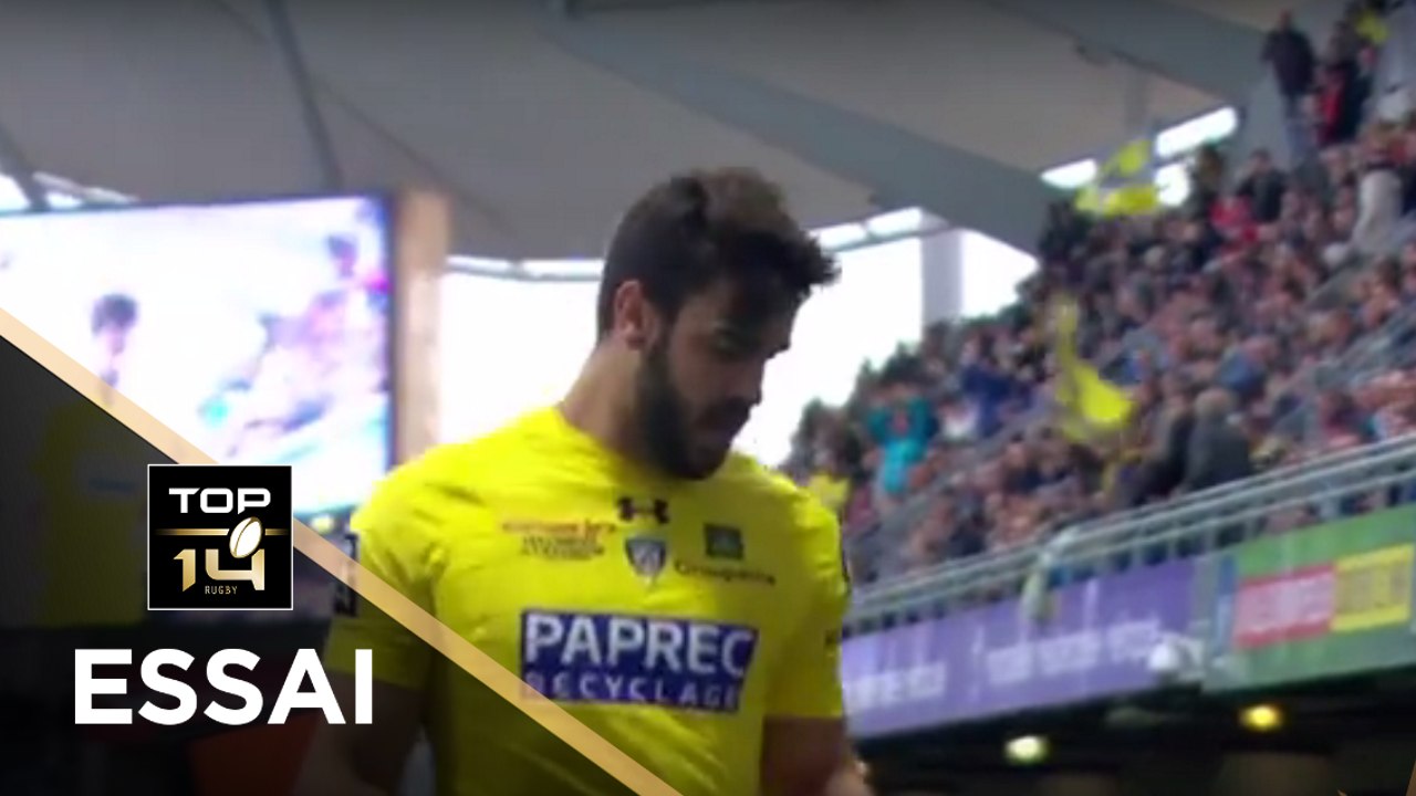 TOP 14 - Essai Patricio FERNANDEZ (ASM) - Montpellier - Clermont - J9 - Saison 2017/2018