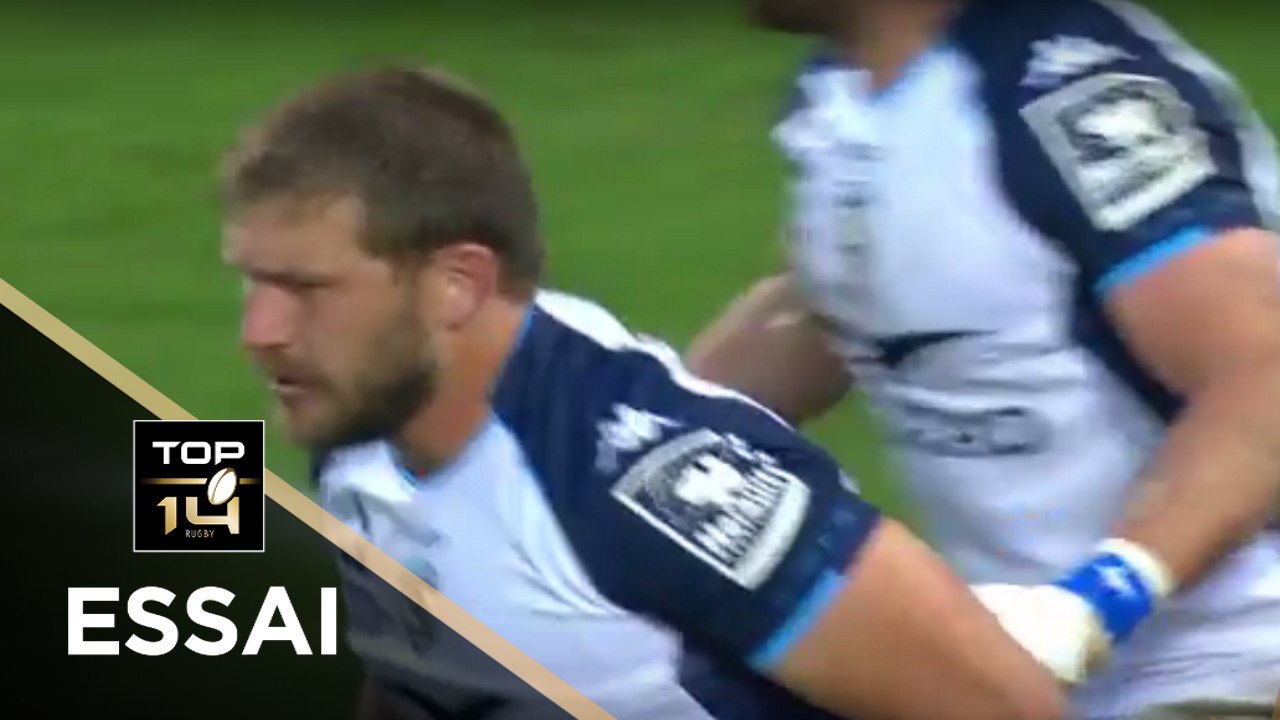 TOP 14 - Essai François STEYN 1 (MHR) - Montpellier - Clermont - J9 - Saison 2017/2018