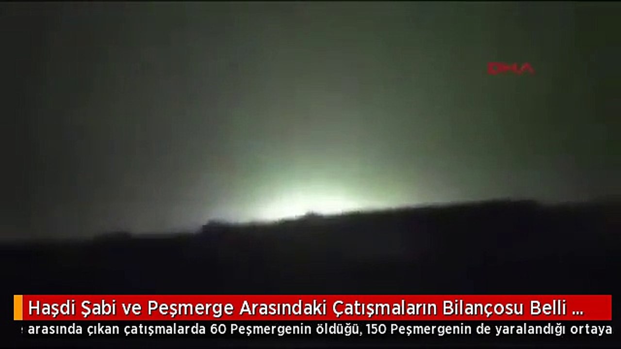 Haşdi Şabi ve Peşmerge Arasındaki Çatışmaların Bilançosu Belli Oldu