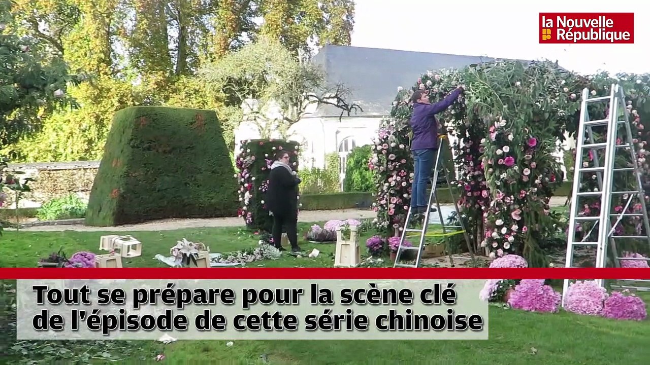 VIDEO. Au château d'Ussé, on tourne en chinois !